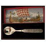 Lot of Three Konge Tinn Pewter Items from Norway