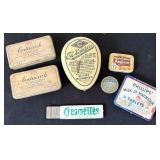 Variety of Vintage Tins