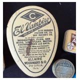 Variety of Vintage Tins