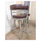 2 - Room&Board Swivel Bar Stools