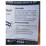 Auger Drive and Bit WOLVERINE 2025 Unused ADB-13-1218R