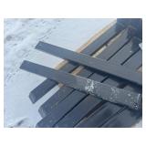 adjustable clip-on pallet fork WOLVERINE 2025 Unused TF2-66-4000G