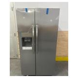 Frigidaire 26 Cu. Ft. 36  Standard Depth Side by Side Refrigerator (FRSS2623AS) Dimensions: 36  W x 32  D x 69-1/2  H