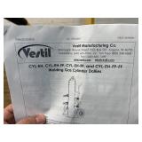 Vestil Welding Cylinder Torch Cart 500-Lb. Capacity