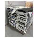 TAMKO Pallet of 42 Bundles of- Hip and Ridge Rustic Black Hip and Ridge Cap Roofing Shingles (33.3 lin. ft. Per Bundle) Retail Value for $2,728.74