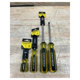 Stanley set off 4 screwdrivers