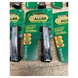 Allen industrial tools fold yup hex key set (lot of 6)