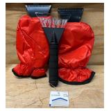 Ice Scraper, Ice Scraper gloves.