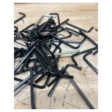 Randomly assorted hex keys