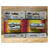 Milton Tru-Flate/Parker Male Plug, Female Coupler