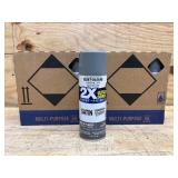 Rust-Oleum 2X Ultra Cover Satin Granite Spray Paint and Primer In One (lot of 12 cans)