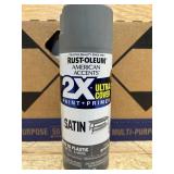 Rust-Oleum 2X Ultra Cover Satin Granite Spray Paint and Primer In One (lot of 12 cans)
