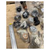 Random lot of mechanical and electronic parts