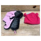 Children s winter hats (lot of 2)