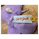 Cat and Jack winter hats and mitten