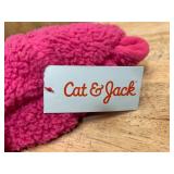 Cat and Jack winter hats and mitten