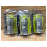 Apache Flat Face Quick Disconnect lot of 3