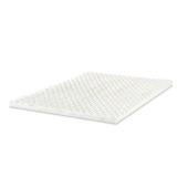 Swirl Copper Cooling 2 in. Twin Memory Foam Mattress Topper..