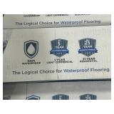 NORDIC COLLECTION Lot of 10 Boxes of- Glacier Grey Vinyl Plank | 28.68 SF/Box (Total of 286.8 Sq. Ft.) Great for Rooms up to 250 sq. ft.