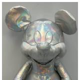 Collectible Limited Edition 17" Disney Store Mickey Mouse Memories Series (December)  #12/12 Limited Release Holographic Mickey Mouse Plush