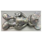 Collectible Limited Edition 17" Disney Store Mickey Mouse Memories Series (December)  #12/12 Limited Release Holographic Mickey Mouse Plush