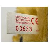 Vintage 1997/98 STEIFF Club Edition (Gold Blond 34) Ear Tag #420108 (03633) New Old Stock With COA