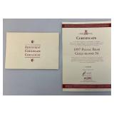 Vintage 1997/98 STEIFF Club Edition (Gold Blond 34) Ear Tag #420108 (03633) New Old Stock With COA