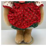 RARE 1986 Vintage Steiff Black Forest Dirndl Dress Teddy Bear (#0275/28) 11" (In Original Box)