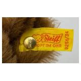 1985 Margarette Steiff "Berlin Bear" Fully Jointed, Ear Tag # 0251/34 In Original Box In Original Box 13"