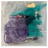 Vintage Disney Store Mini Bean Bag "Hercules" Pain And Panic 6" beanie Plush Toy Set (Factory Sealed New Old Stock)