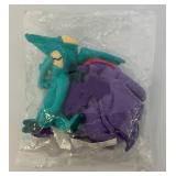 Vintage Disney Store Mini Bean Bag "Hercules" Pain And Panic 6" beanie Plush Toy Set (Factory Sealed New Old Stock)