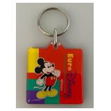 VintageHard To Find Collectible ERO Disney Disneyland & Mickey Mouse Keychains