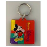 VintageHard To Find Collectible ERO Disney Disneyland & Mickey Mouse Keychains