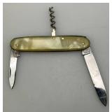 Misc. Vintage Collectible Pearl Handled Pocket knives Including Solingen And More