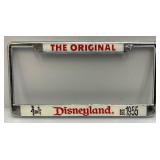 Vintage Collectible Metal The Original Disneyland License Plate Frame (Very Cool)