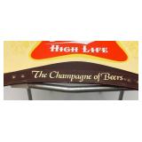 Vintage Collectible Miller High Life Metal TV Trays