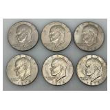1974 D Eisenhower One Dollar Coins