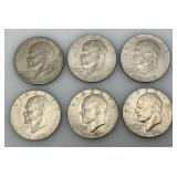 1776-1976 Plain No Mint Mark Bicentennial Eisenhower One Dollar Coins