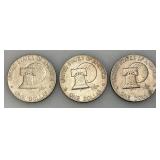 1776-1976 Plain No Mint Mark Bicentennial Eisenhower One Dollar Coins