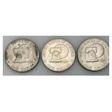 1776-1976 D Bicentennial Eisenhower One Dollar Coins