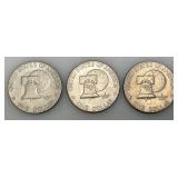 1776-1976 D Bicentennial Eisenhower One Dollar Coins