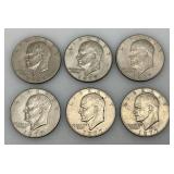 1977 D Eisenhower One Dollar Coins