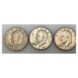 1977 D Eisenhower One Dollar Coins