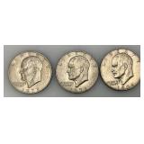 1978 No Mint Mark Eisenhower One Dollar Coins