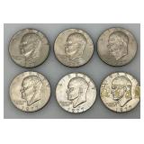 1977 D Eisenhower One Dollar Coins