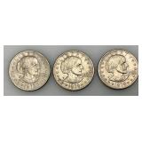 1979 D Susan B Anthony One Dollar Coins
