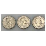 1980 D Susan B Anthony One Dollar Coins