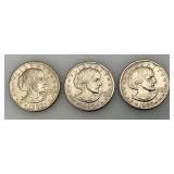 1980 D Susan B Anthony One Dollar Coins