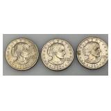 1980 P Susan B Anthony One Dollar Coins