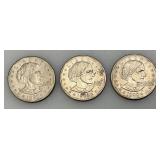 1999 D & P Susan B Anthony One Dollar Coins